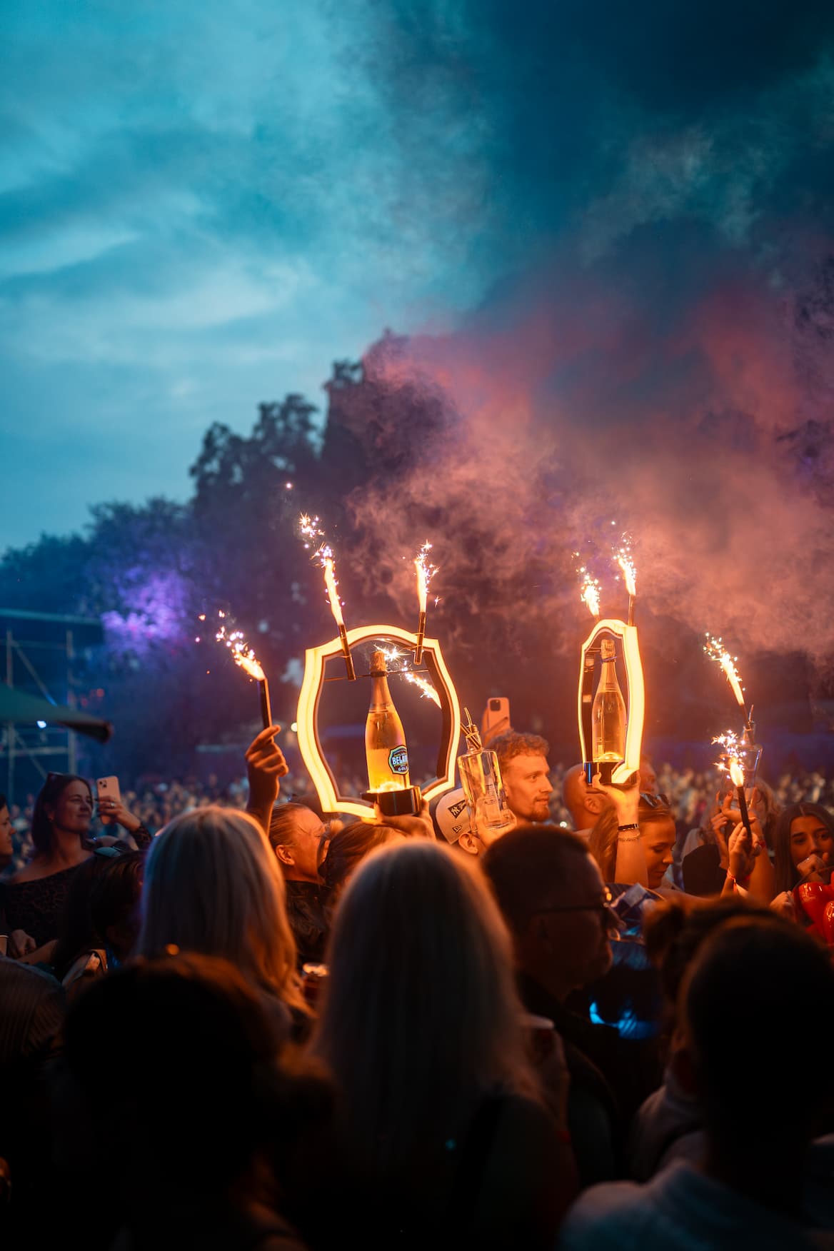 Trädgården Festival festivalområdet