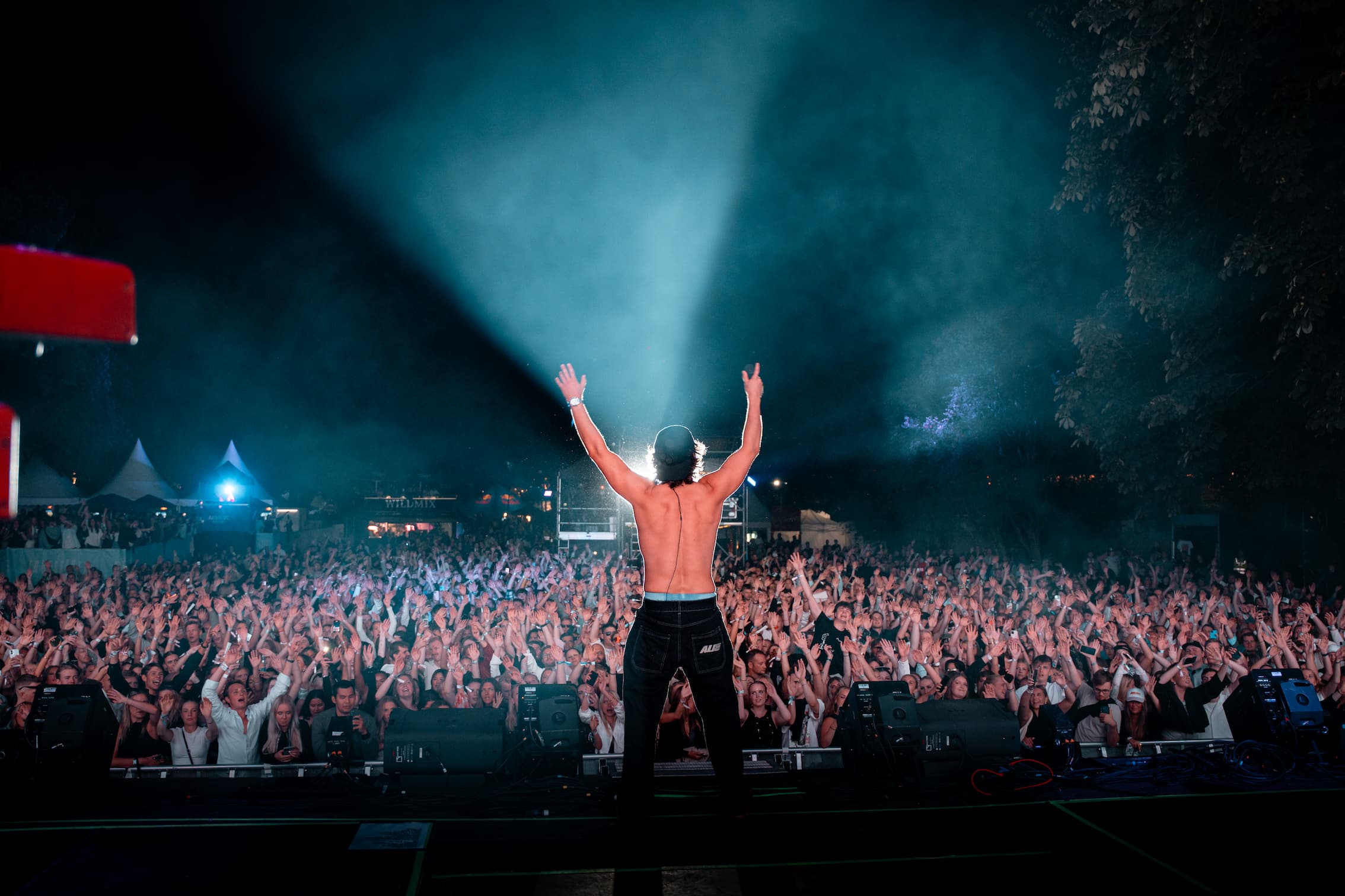 Trädgården Festival atmosfär