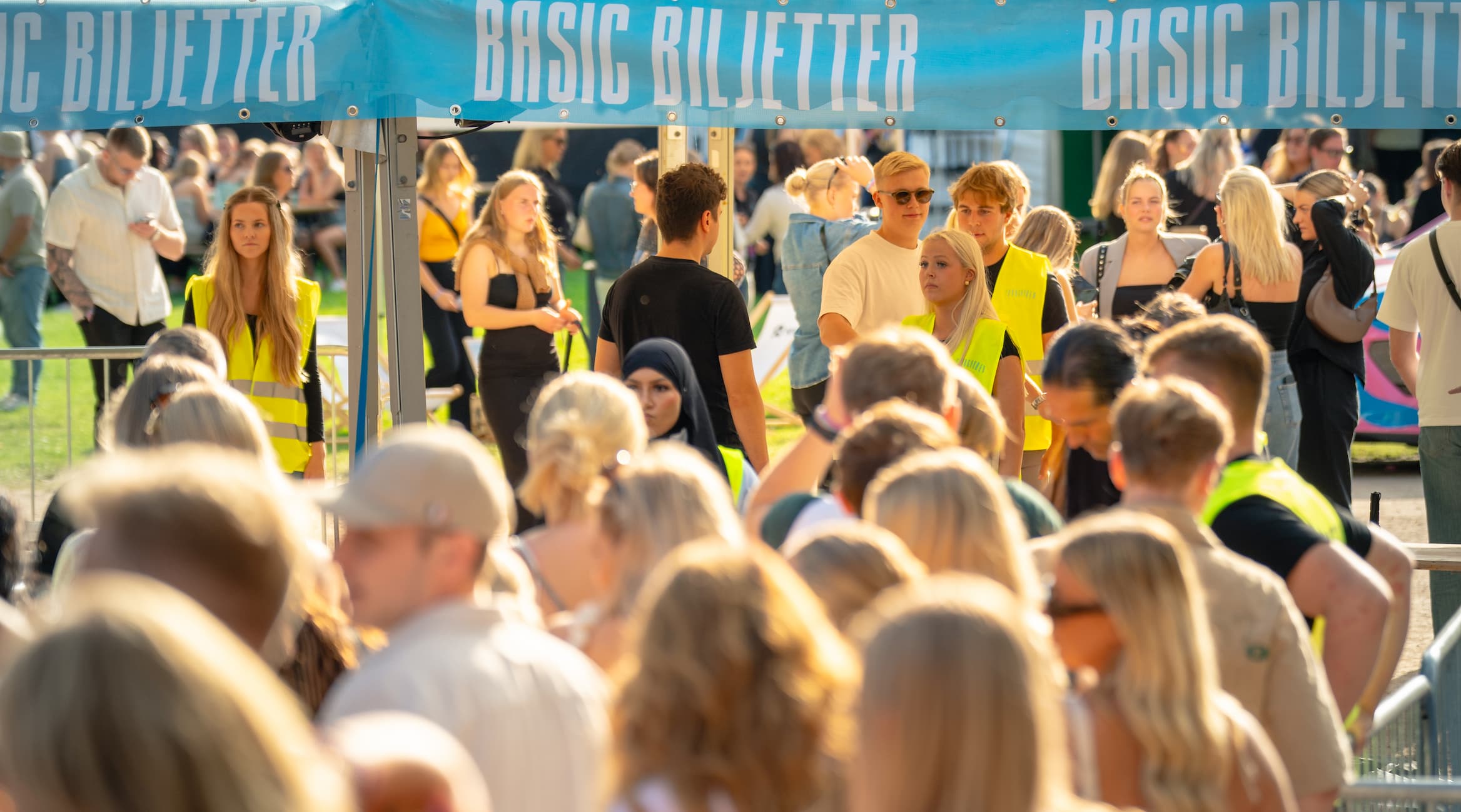 Trädgården Festival volontärer